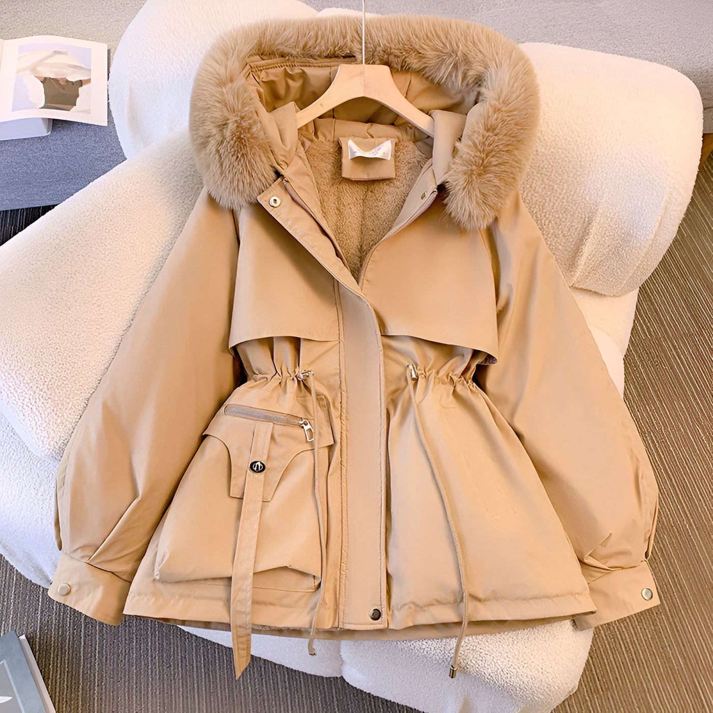 Lumora™ - Eleganter & Warmer Wintermantel