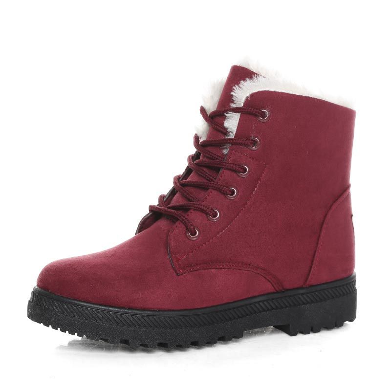 Hivara™ - Wasserdichte orthopädische Damen-Schneestiefel mit warmem Futter und rutschfester Sohle