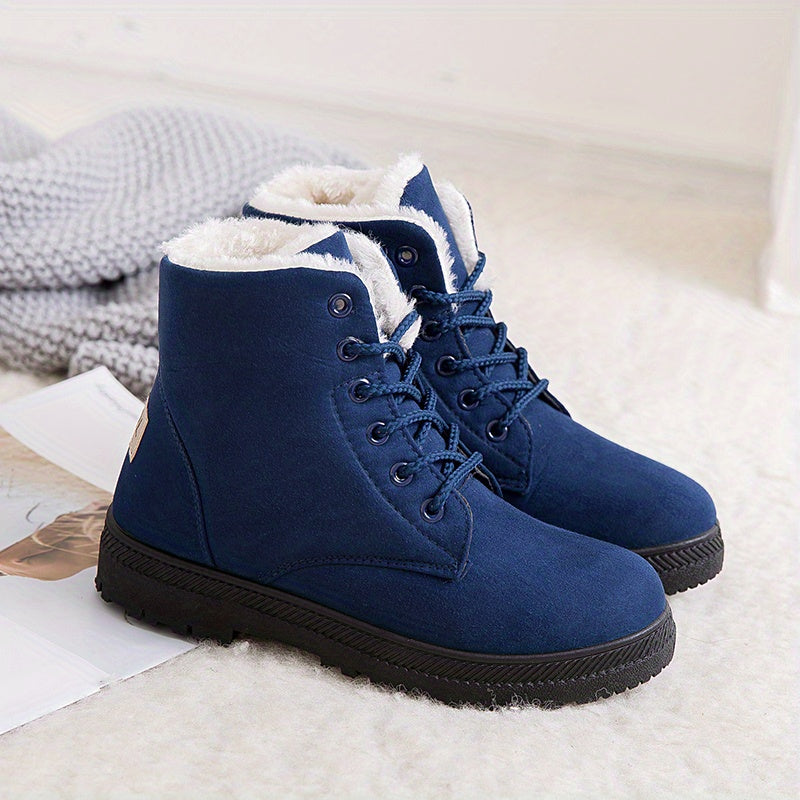 Hivara™ - Wasserdichte orthopädische Damen-Schneestiefel mit warmem Futter und rutschfester Sohle