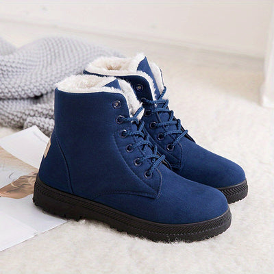 Hivara™ - Wasserdichte orthopädische Damen-Schneestiefel mit warmem Futter und rutschfester Sohle