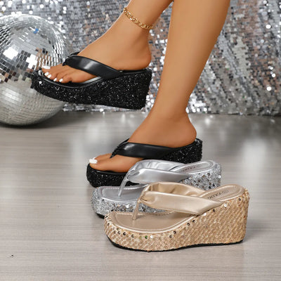 Lisa™ – Schimmernde Luxus-Sommerslipper
