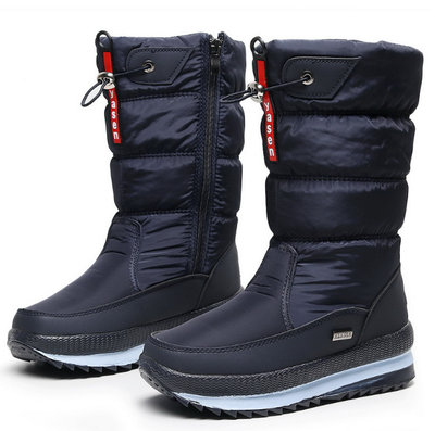 Sofie™ - Rutschfeste und Wasserdichte Schneestiefel aus Kunstfell