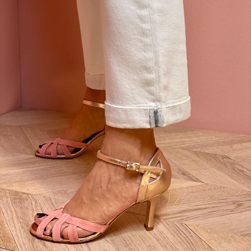 Tamsin™ – Stilvolle Sandalen mit Offener Spitze und Stilettabsatz