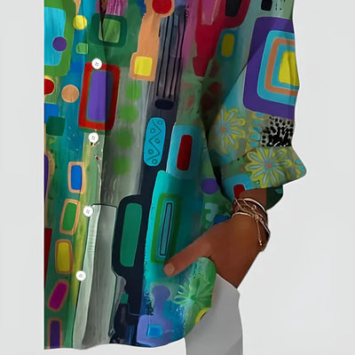 Maja™ | Bluse mit buntem Design