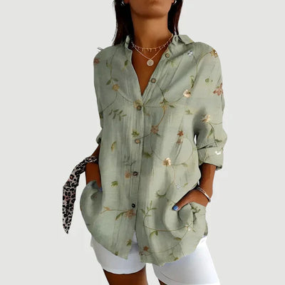 Lilou™ - Alltagstaugliche Bluse mit farbenfrohem Design