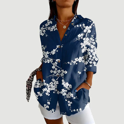 Lilou™ - Alltagstaugliche Bluse mit farbenfrohem Design