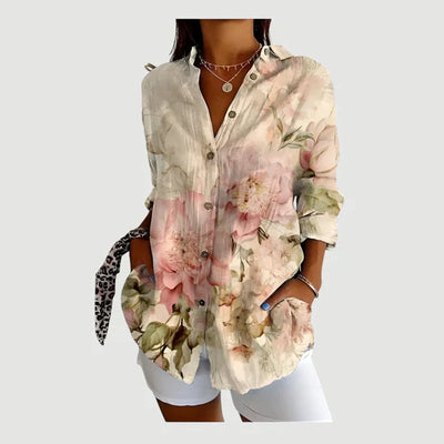 Amalie™ | Bluse mit buntem Design