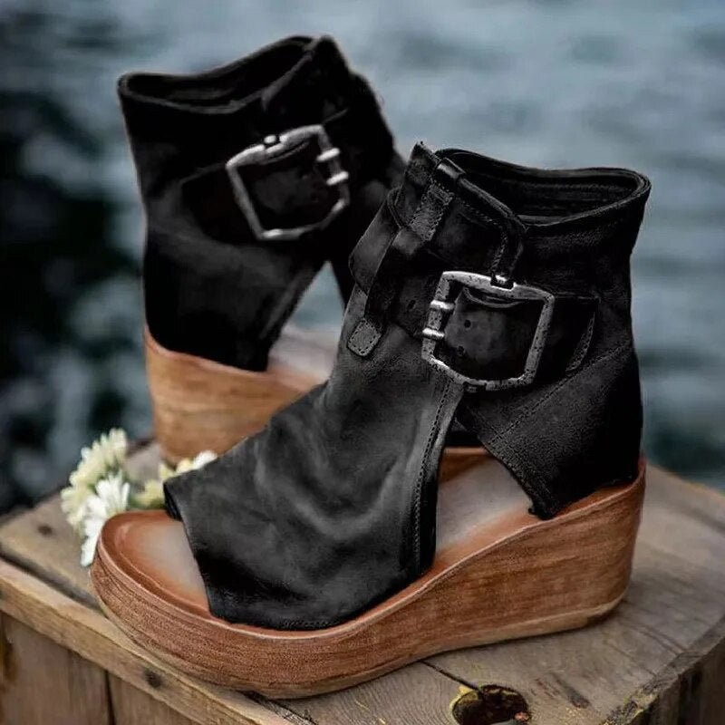 Halcyon™ – Stilvolle und Bequeme Keilsandalen