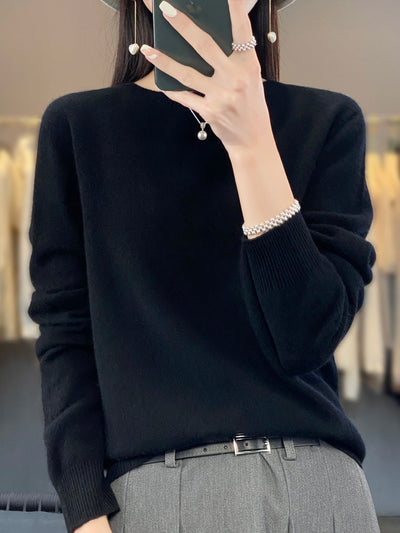 Anette | Warmer Kaschmir-Pullover für kalte Tage