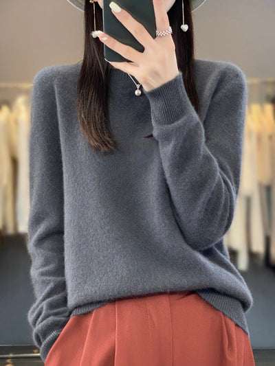 Anette | Warmer Kaschmir-Pullover für kalte Tage