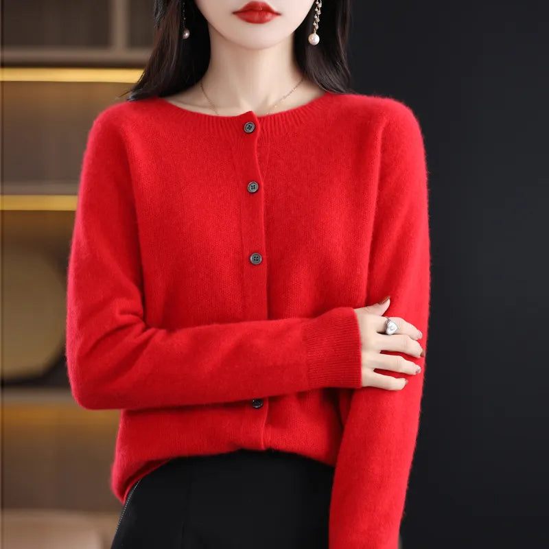 Anna | Kaschmir-Merinowolle Cardigans