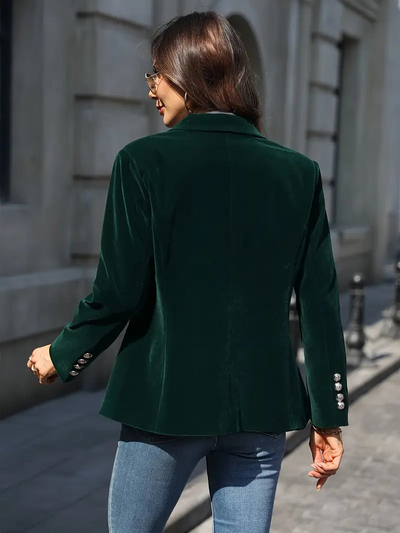Eloura™ - Elegante Vintage-Veloursjacke