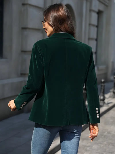 Eloura™ - Elegante Vintage-Veloursjacke