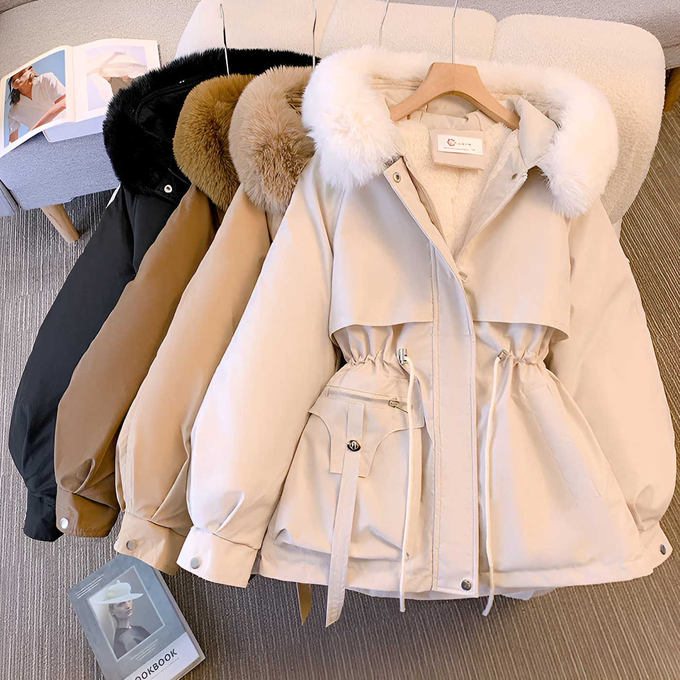 Lumora™ - Eleganter & Warmer Wintermantel