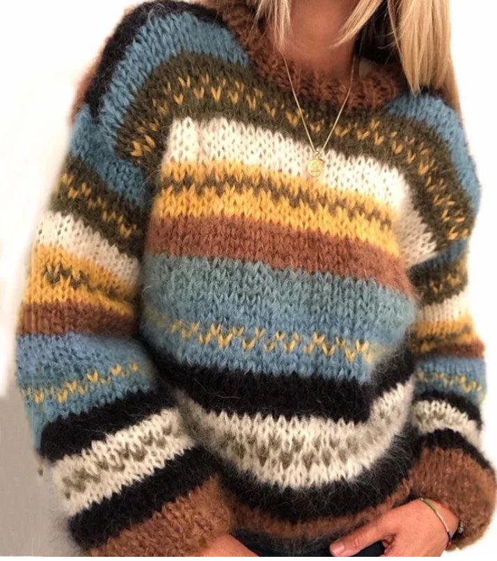 Delia™ - Warmer und Bequemer Strickpullover