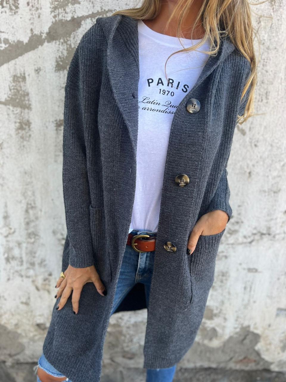 Flowra™ - Alltagstauglicher Langer Cardigan