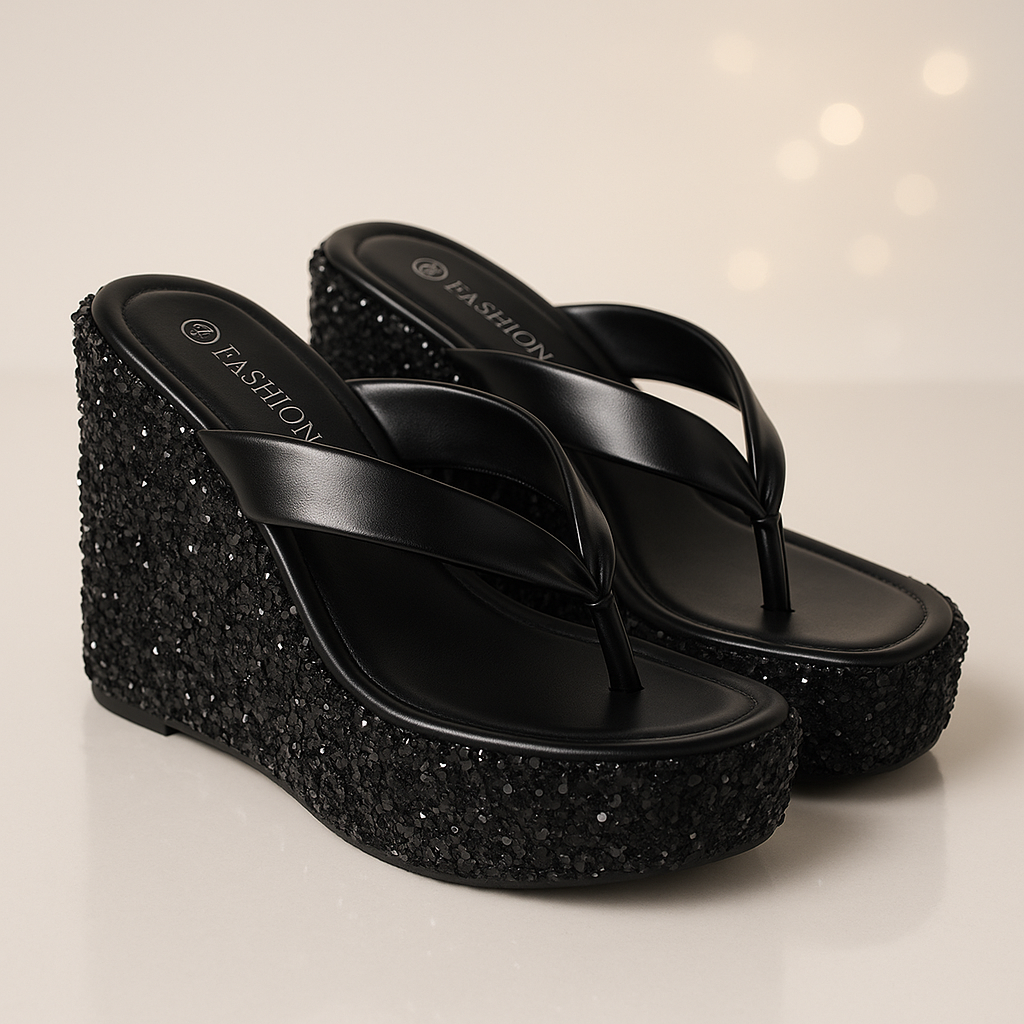 Lisa™ – Schimmernde Luxus-Sommerslipper