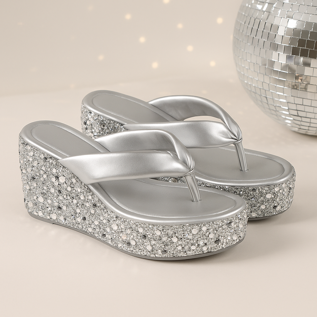 Lisa™ – Schimmernde Luxus-Sommerslipper