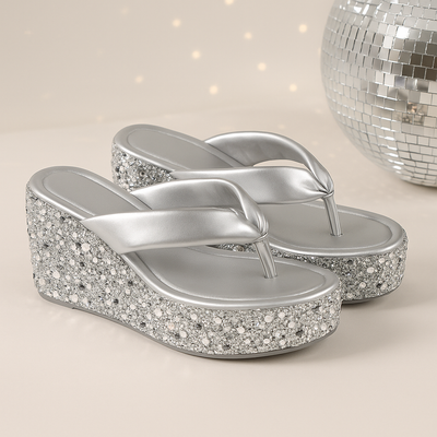 Lisa™ – Schimmernde Luxus-Sommerslipper
