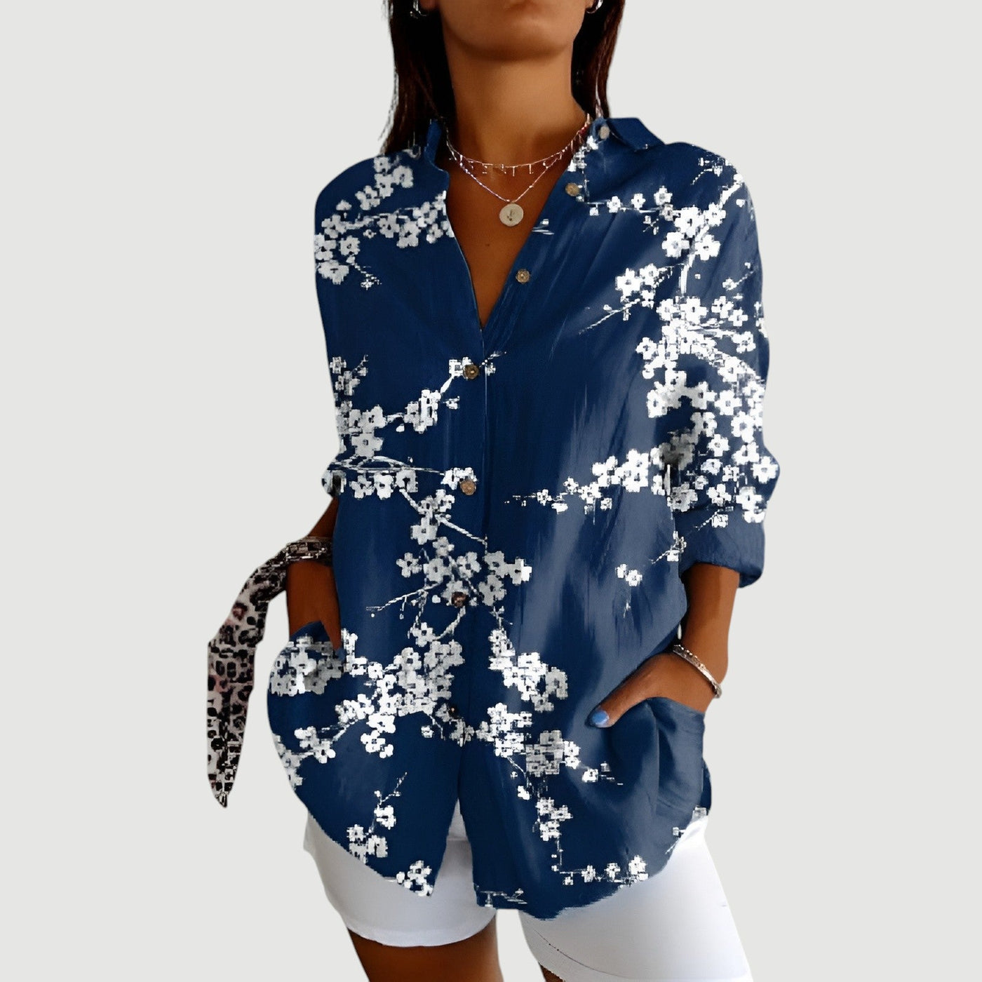 Viola™ | Bluse mit buntem Design