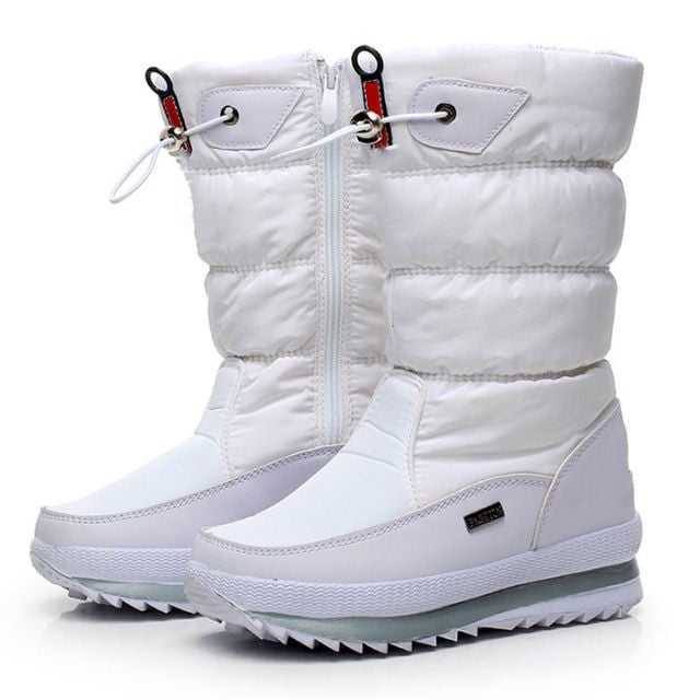 Sofie™ - Rutschfeste und Wasserdichte Schneestiefel aus Kunstfell