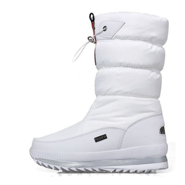 Sofie™ - Rutschfeste und Wasserdichte Schneestiefel aus Kunstfell