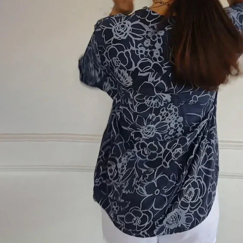 Comfina™ - Luftige Bluse mit Blumenmuster