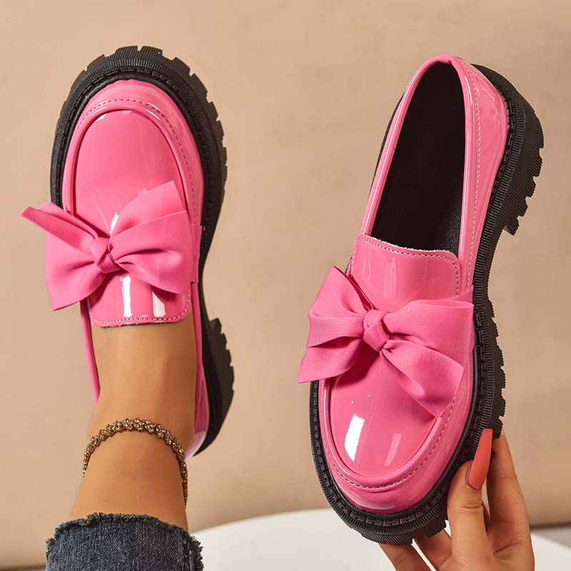 Ravisse™ - Elegante und Niedliche Plateau-Loafer mit Schleife
