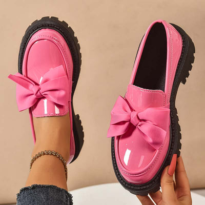 Ravisse™ - Elegante und Niedliche Plateau-Loafer mit Schleife